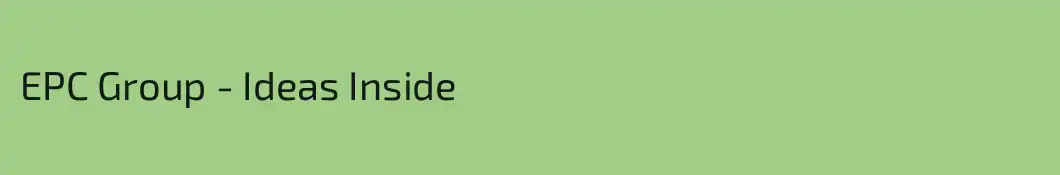 EPC Group - Ideas Inside
